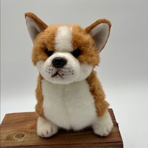 Bearington Queenie Corgie Plush 13 inches  Like-new!!!